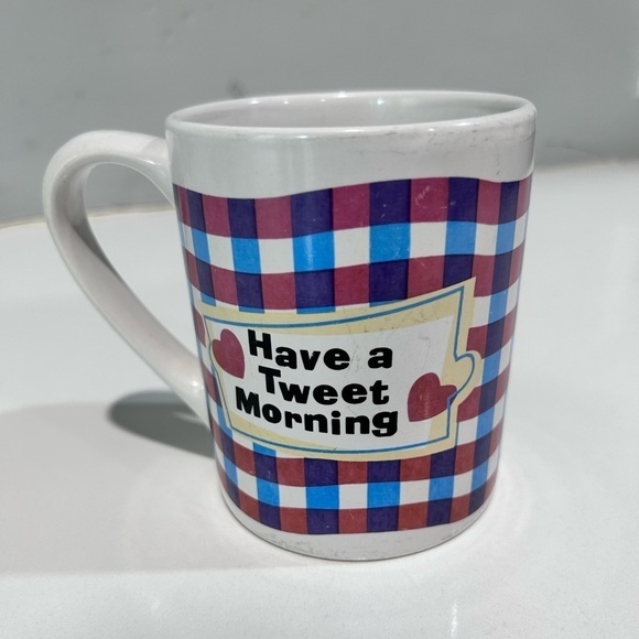 Looney Tunes tweety Coffee Mug Warner Brothers Vintage - Picture 2 of 5